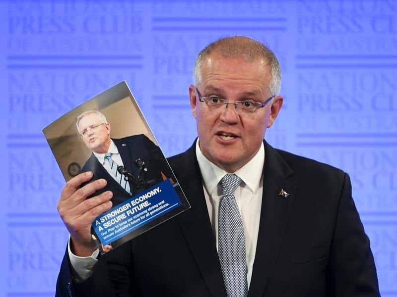 Australian Prime Minister Scott Morrison
