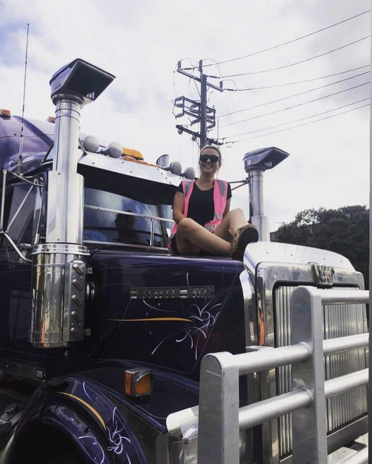 29-year-old Australian-Turkish truck driver Bagum Özdemir