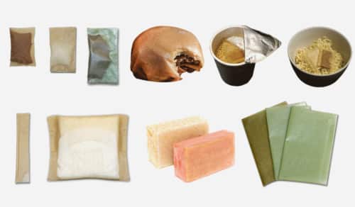 Evoware's edible packaging material is based on seaweed