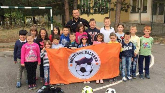 Boots for Balkans donation