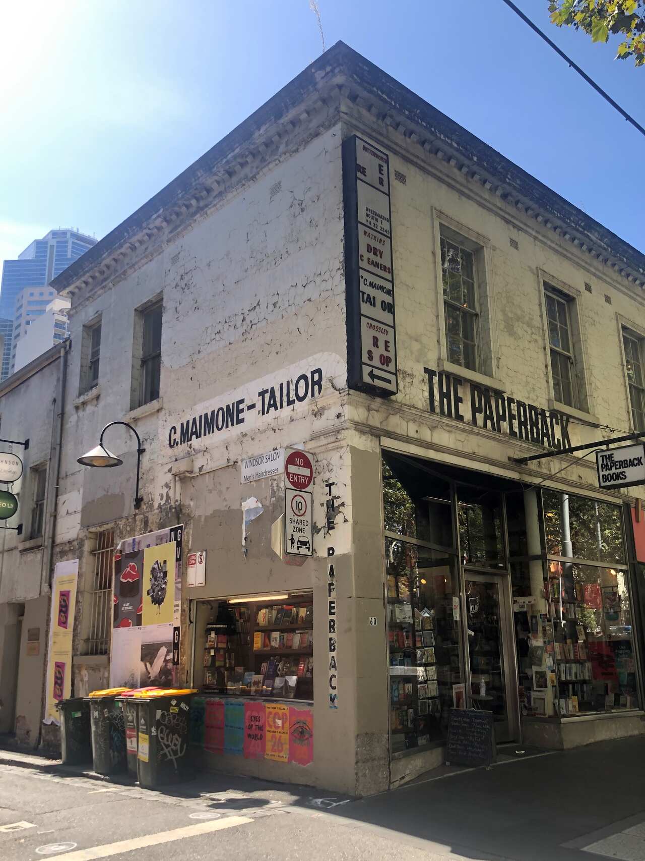 La casa in Bourke street a Melbourne dove la famiglia finalmente riunita di Iolanda visse nel dopoguerra.