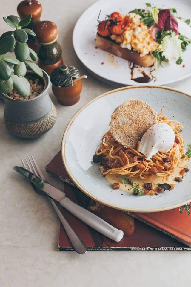 carbonara breakfast
