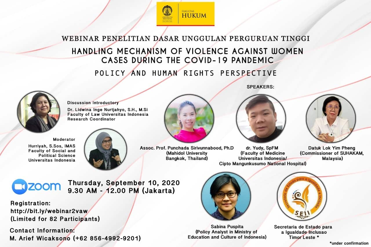 Dr Lidwina Inge Nurtjahyo, Research Coordinator on gender-based violence at University of Indonesia.  