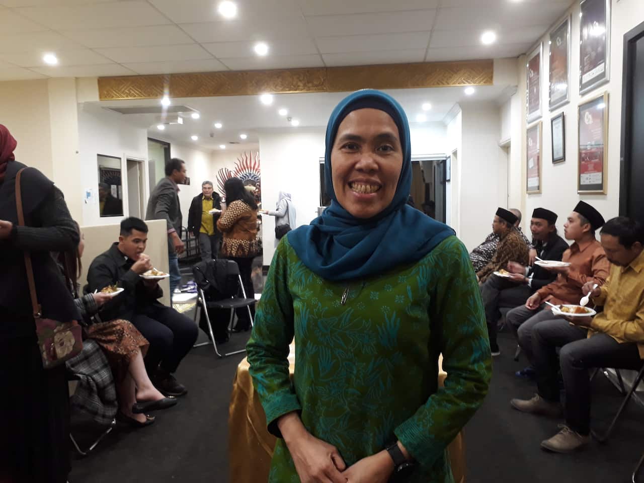 Muniroh Rahim, the acting Indonesian Consul General of the Republic of Indonesia for Victoria and Tasmania. 