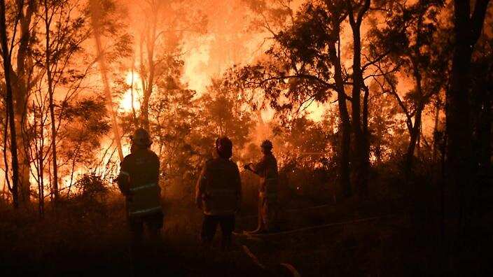 Bushfire warning