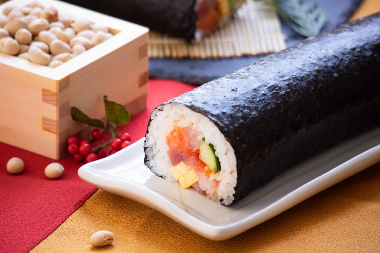 How to make Eho-maki, a standard food for Setsubun - Globalkitchen Japan