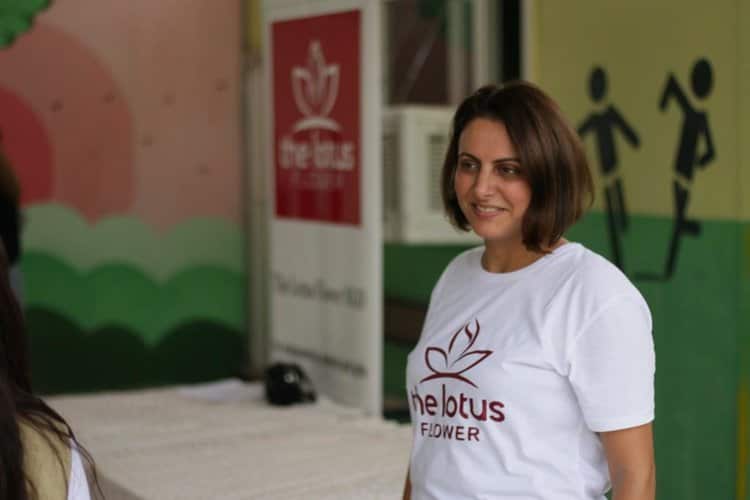 The Lotus Flower founder Taban Shoresh.