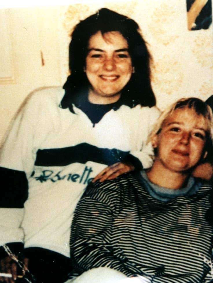 Caroline Clarke (left) , was one of Milat's victims. Her father says he thinks of her every day.
