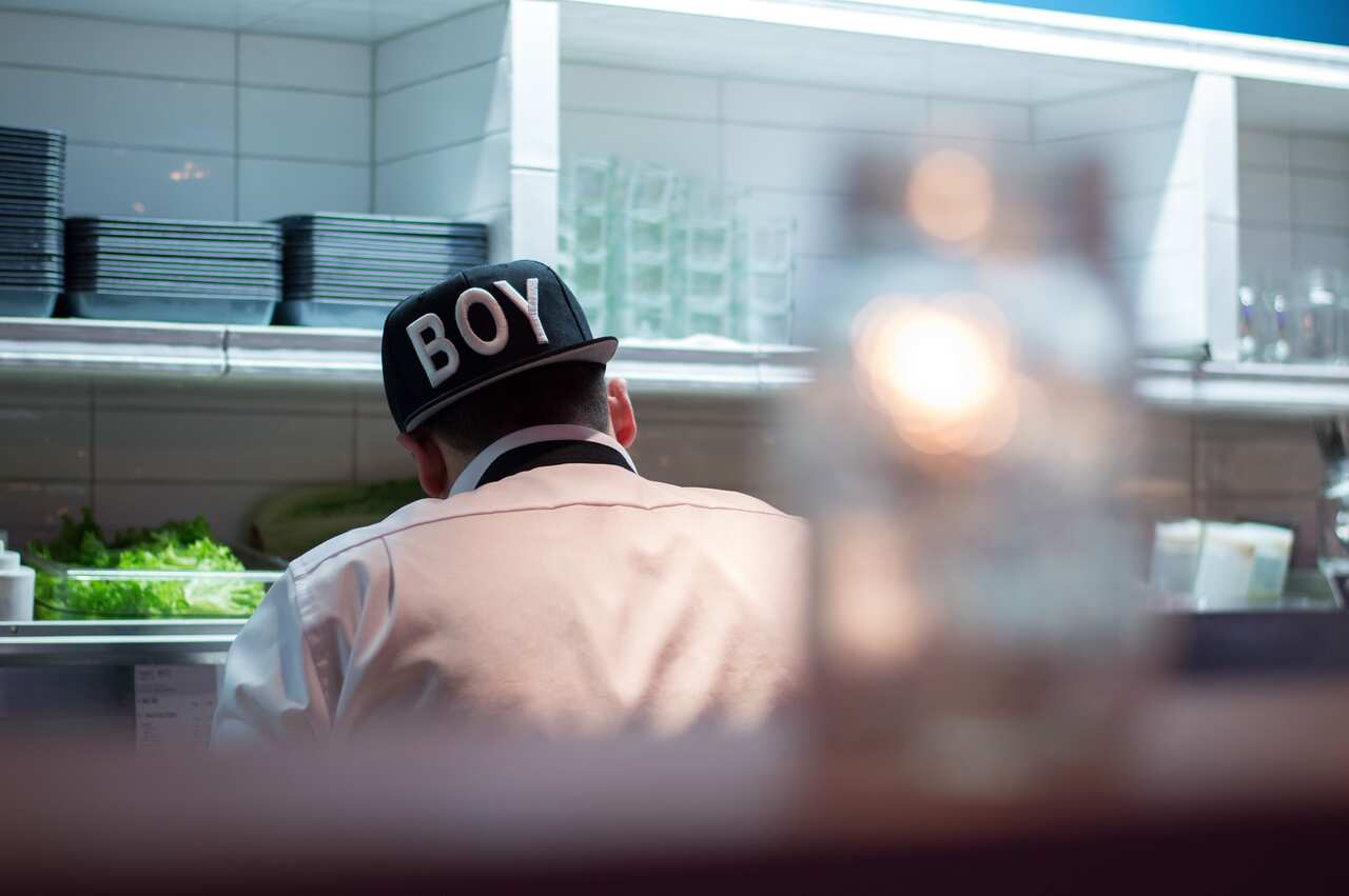 Boy chef