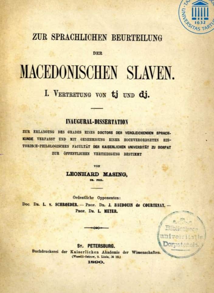 Macedonian Language