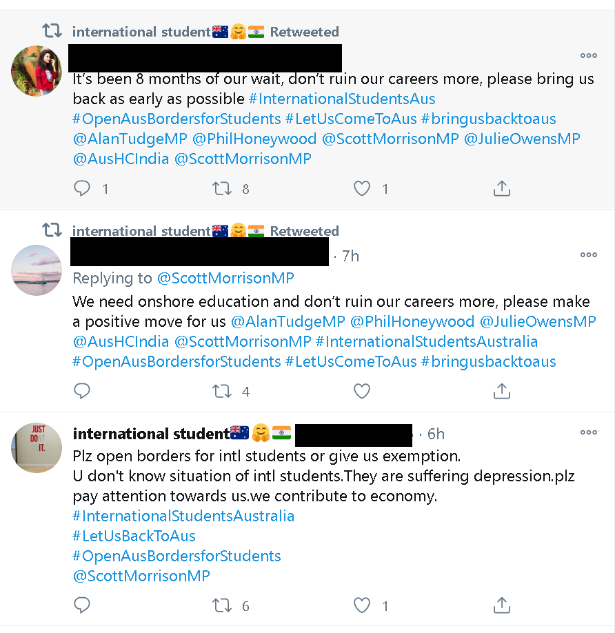 Thousands of student visa holders stranded in India desperate plea for help as their career is being jeopardised