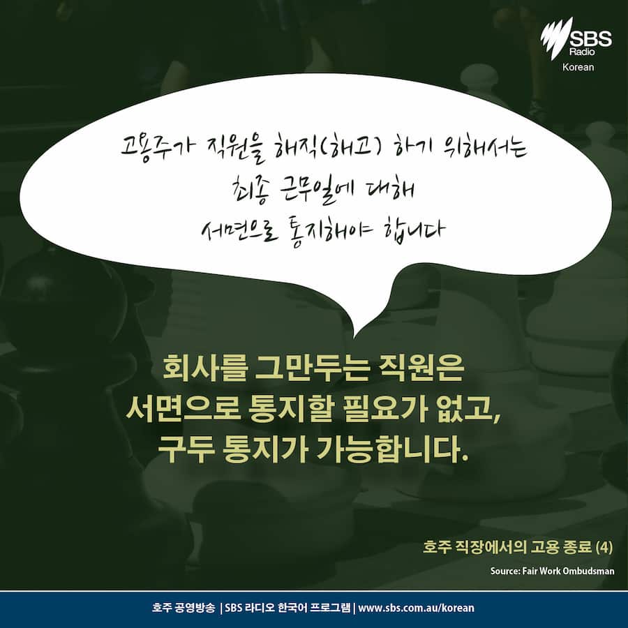 Card News: Ending employment