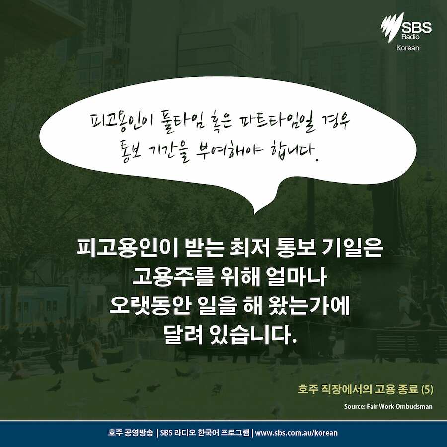 Card News: Ending employment