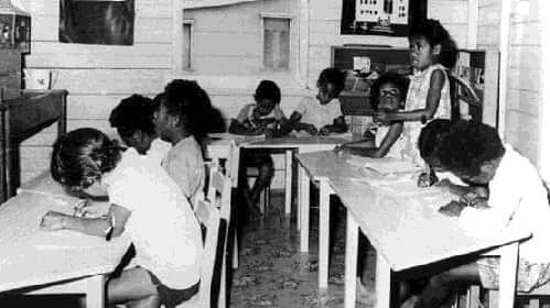 Students of the Black Community School.