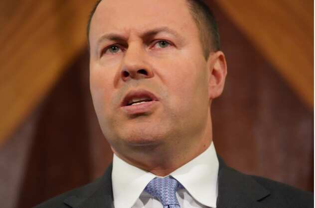 Treasurer Josh Frydenberg. AAP