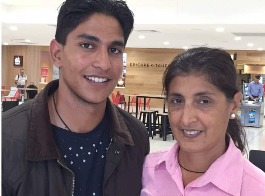 Jason and his mother Silvia