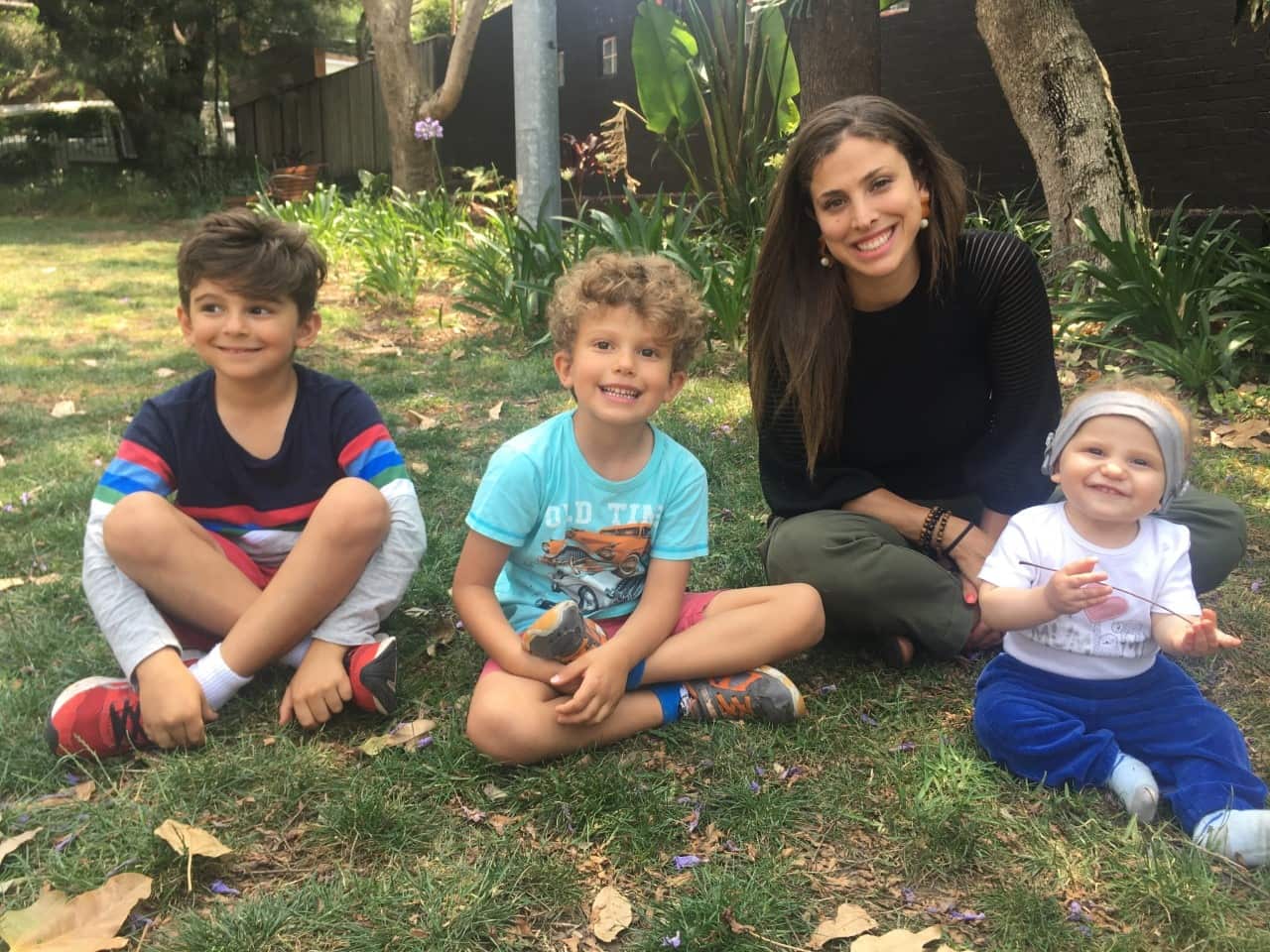 Renata and her sons
