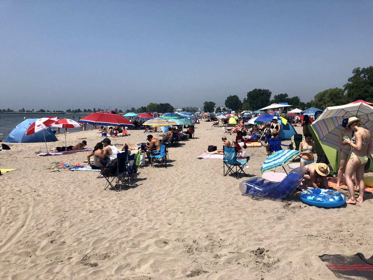 Heatwave warnings have been issued in much of Ontario and Quebec