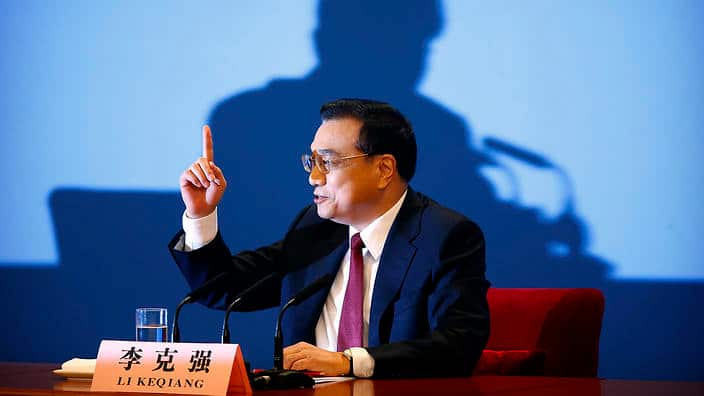 Chinese Premier Li Keqiang