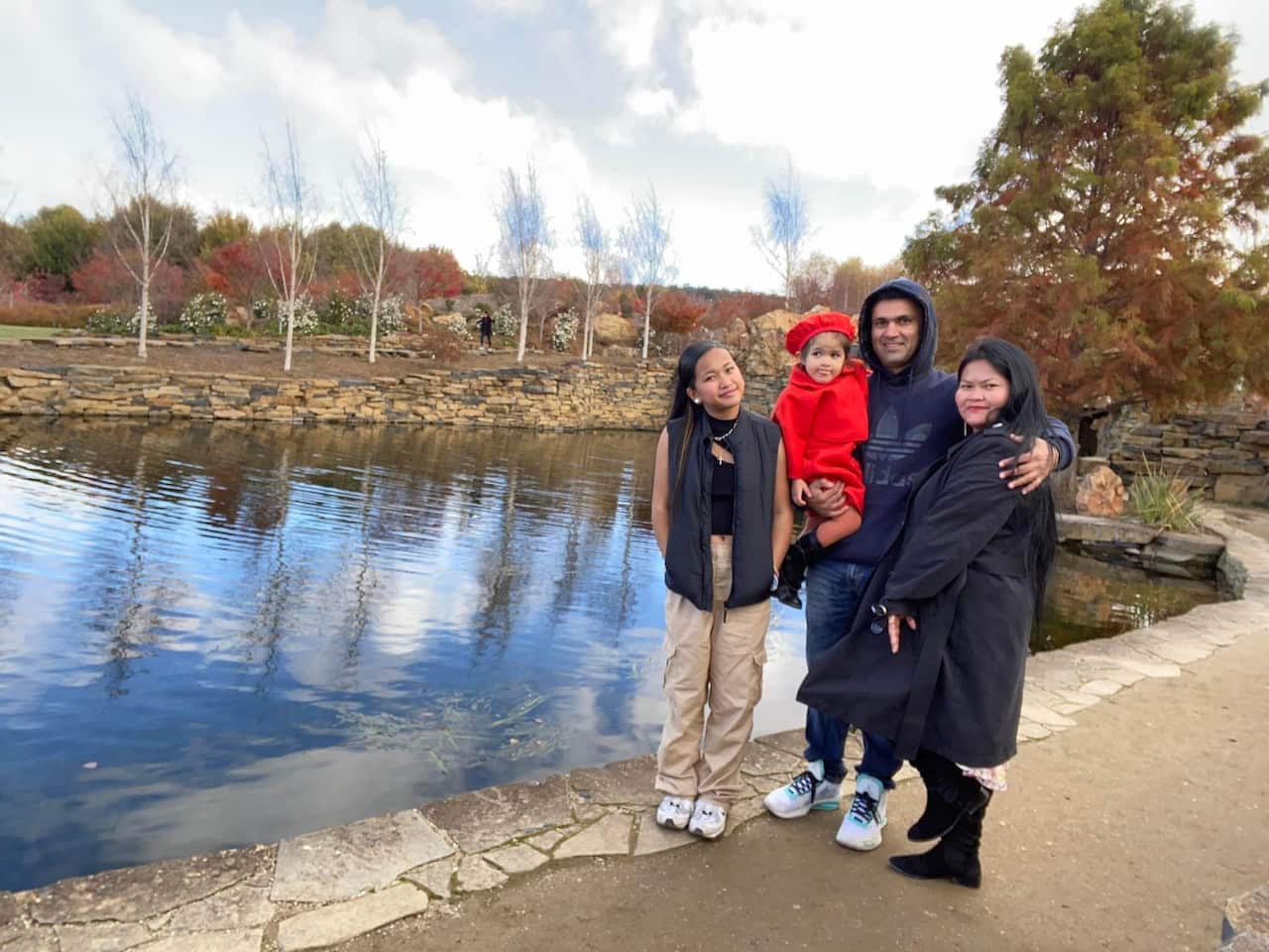 Cilyn Singh and family