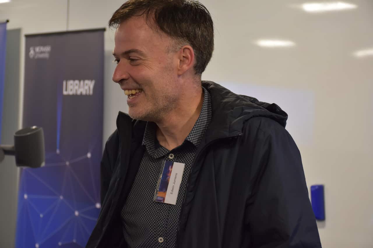 Dr Edwin Jurriens also helped to coordinate the conference. 