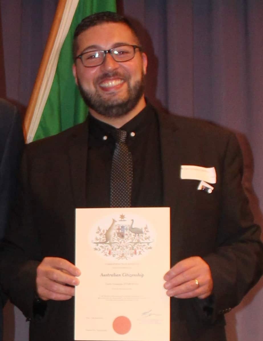 Carlo Straropoli citizenship