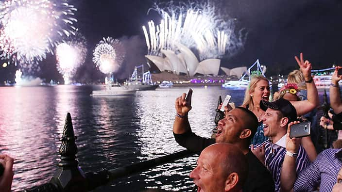 City Of Sydney Celebrates New Year's Eve 2015