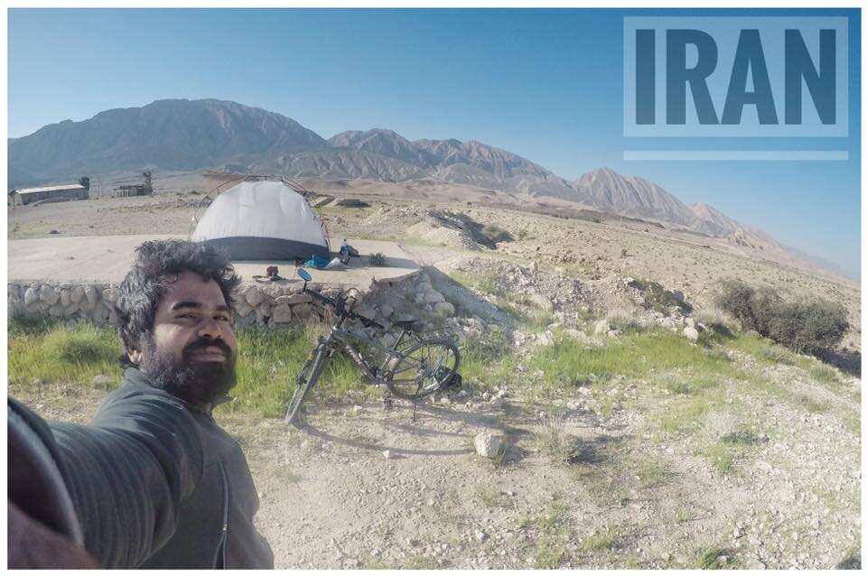 kerala to russia on cycle