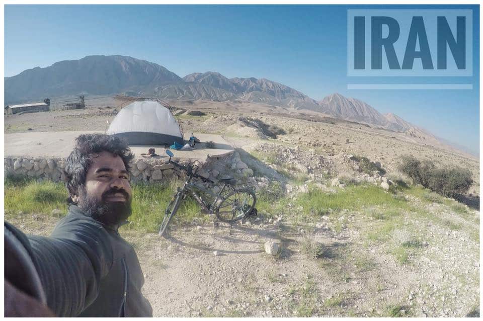 kerala to russia on cycle to watch Football