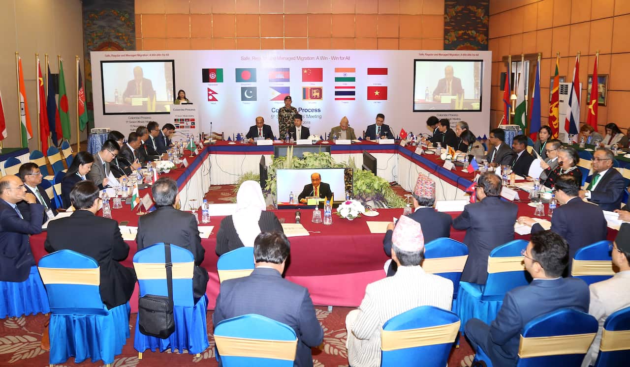 Colombo Process took place in Kathmandu.
