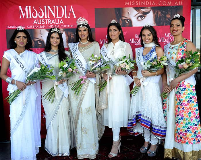 Contestants Miss India Australia 2017