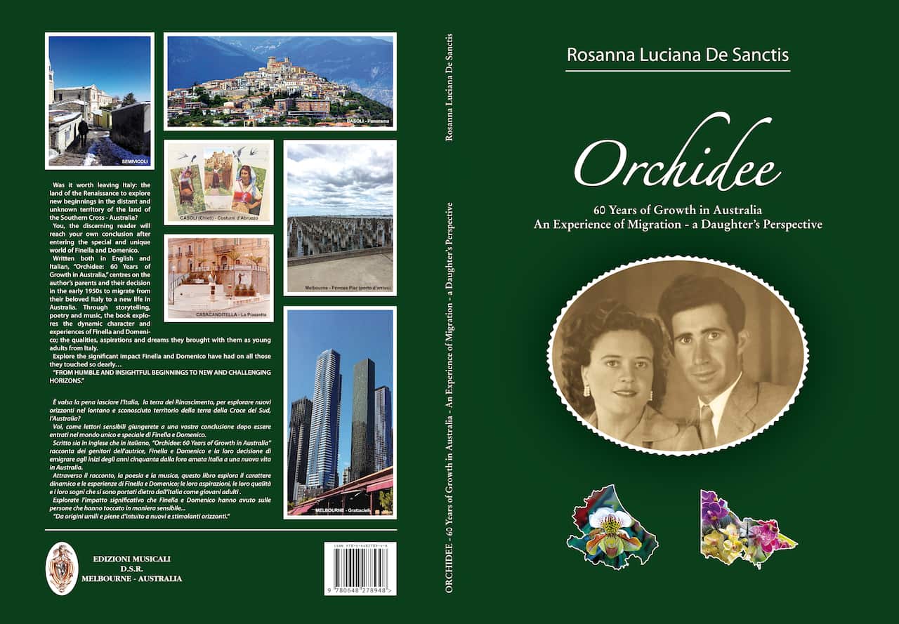 Copertina del libro "Orchidee".
