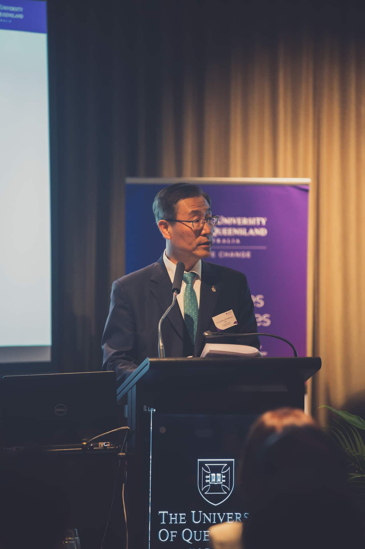 His Excellency Mr Baeksoon Lee, Ambassador of Korea, Republic of Korea