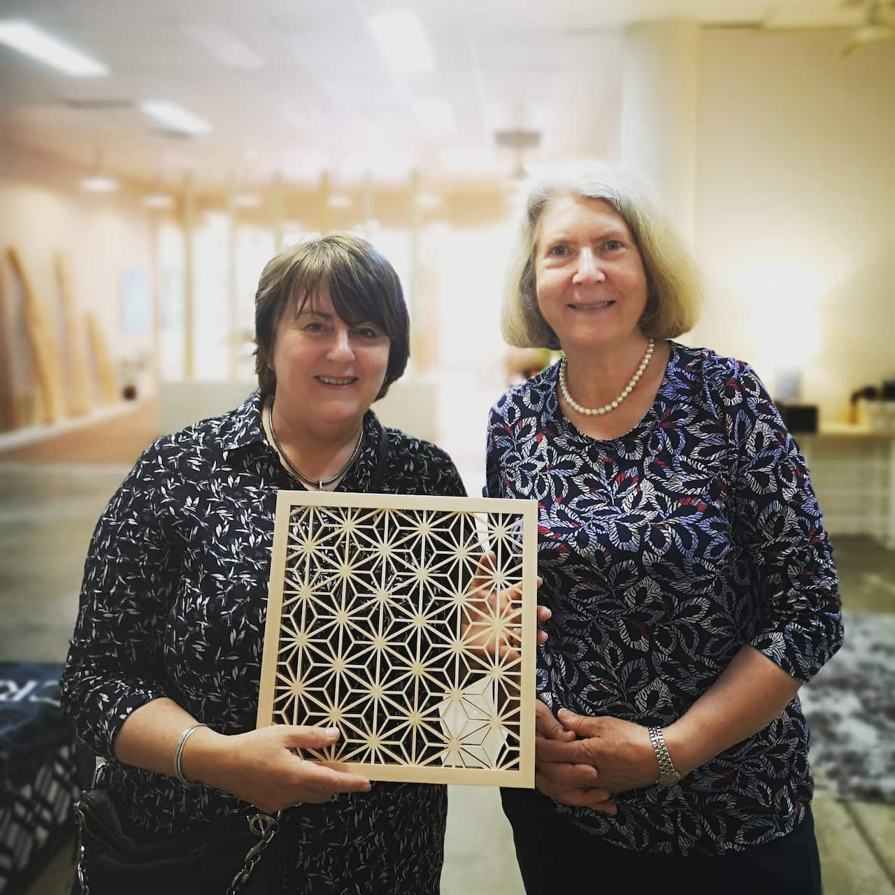 Simply Native Showroom Kumiko Panels 