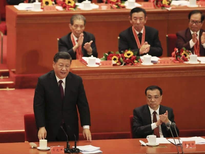 President Xi Jinping says no one can “dictate to” Beijing.