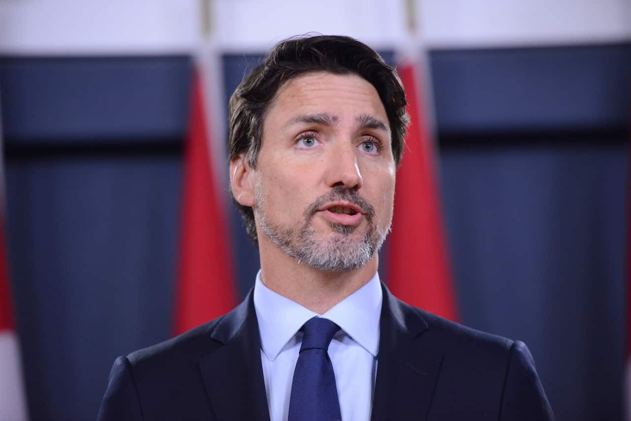Prime Minister Justin Trudeau held a news conference in Ottawa, detailing intelligence suggesting the plane was downed by a missile.