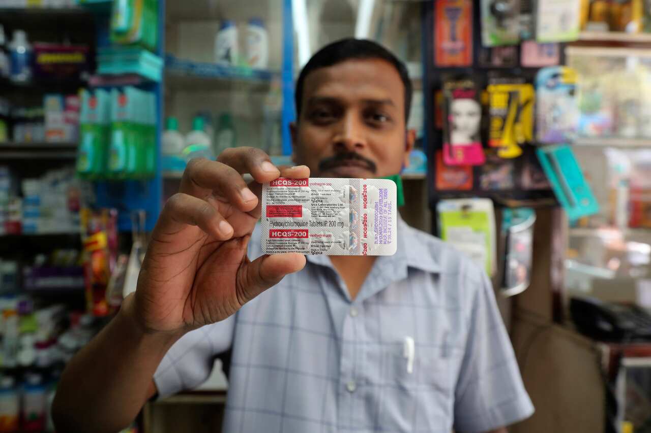 Production of hydroxychloroquine has increased in India since Donald Trump's endorsement.