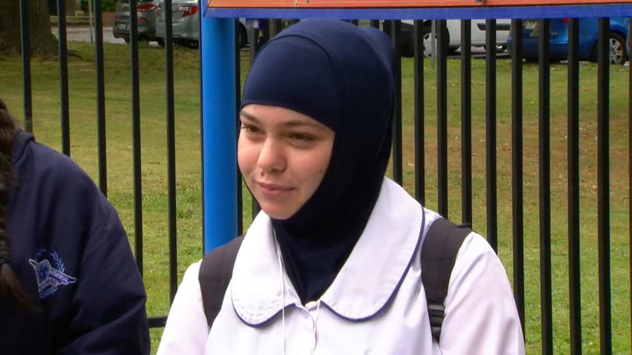 Year 12 student Aisha Ors