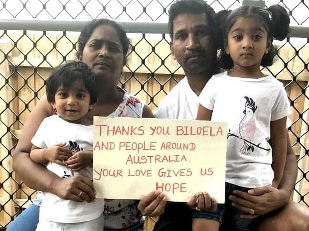 The family remain on Christmas Island.