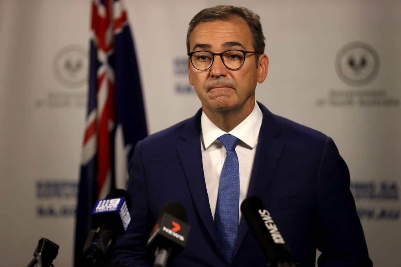 South Australian Premier Steven Marshall