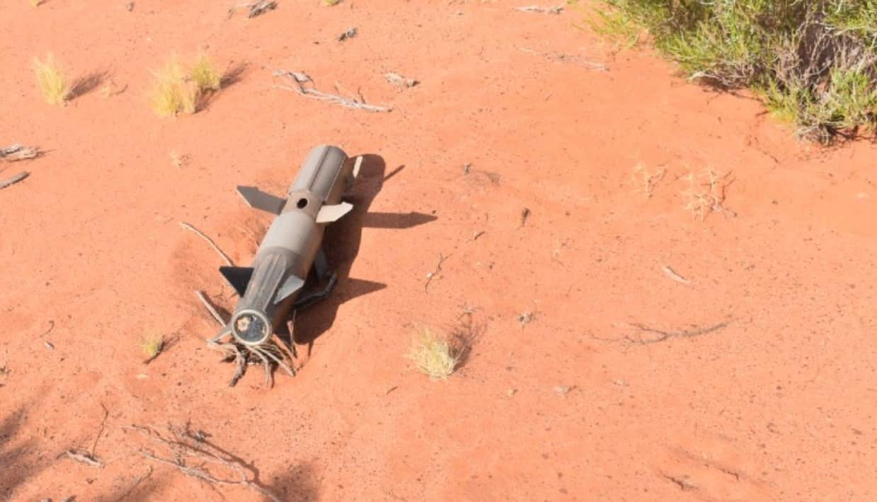 The high-tech anti-aircraft missile