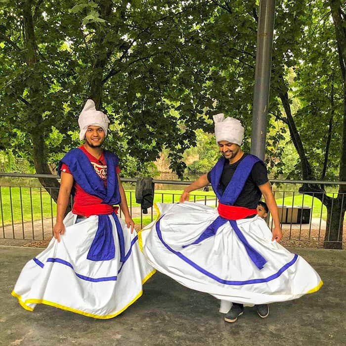 Dancers for Nepali Festival in Melbourne, Australia