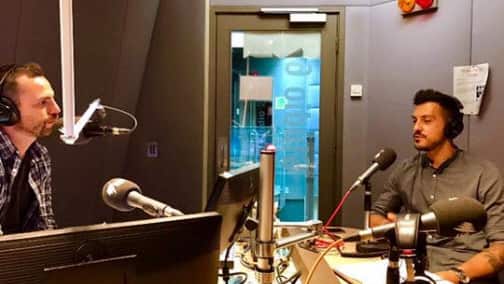 Dario Castaldo (a sinistar) con Nicola Roberti