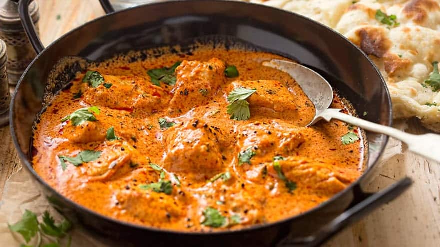 Classic curry: butter chicken (Getty)
