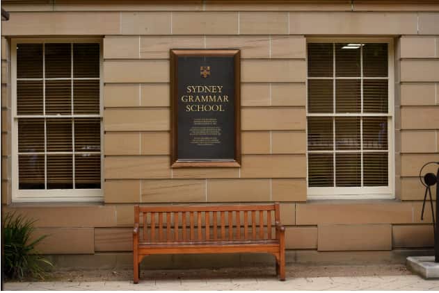 Sydney Grammar School in Sydney. AAP