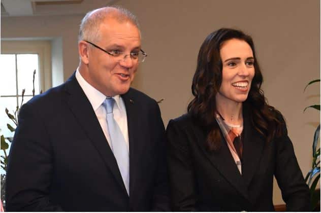 Prime Minister Scott Morrison was unmoved by NZ Prime Minister Jacinda Ardern's complaints about Australia's deportation policy. AAP
