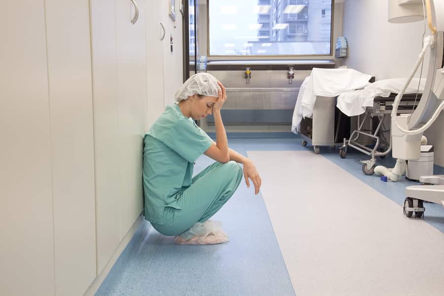 depressed nurse