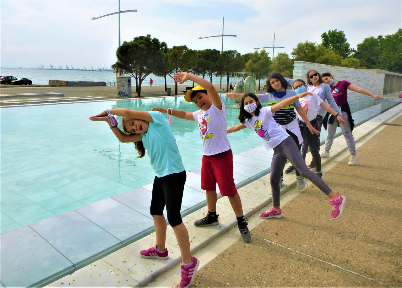 "Students and Children Perform Roles in Front of a Microphone". Every Wednesday on SBS Greek Radio.