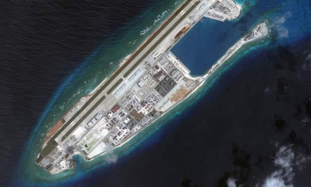 Disputed South China Sea.