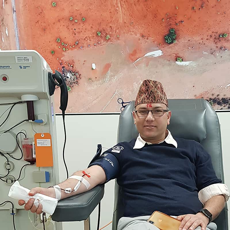 How Nepali community in Melbourne are responding to call for blood